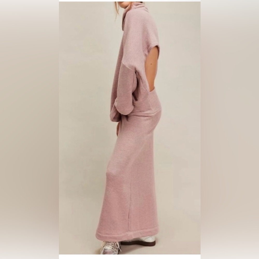 Free People Milley Set Mauve Size Small NWT